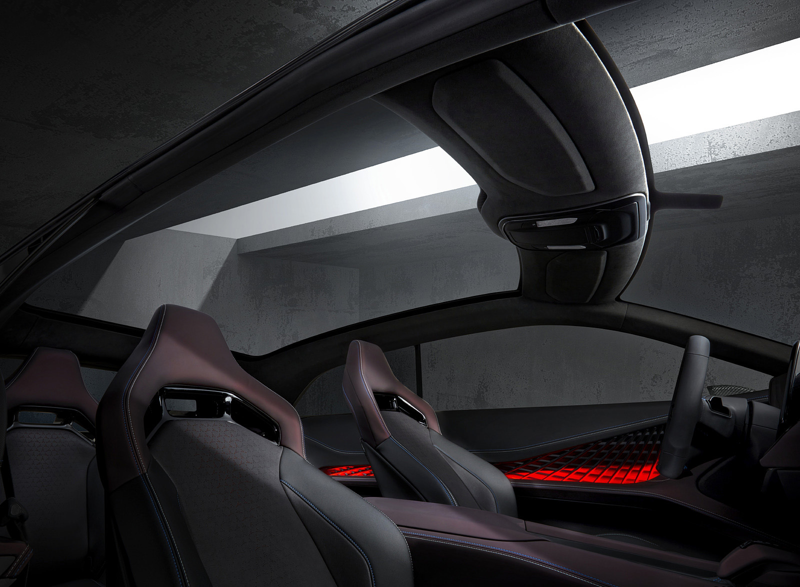 2022 Dodge Charger Daytona SRT Concept Panoramic Roof Wallpapers  #32 of 42