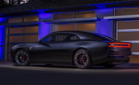 2022 Dodge Charger Daytona SRT Concept Rear Three-Quarter Wallpapers 450x275 (8)