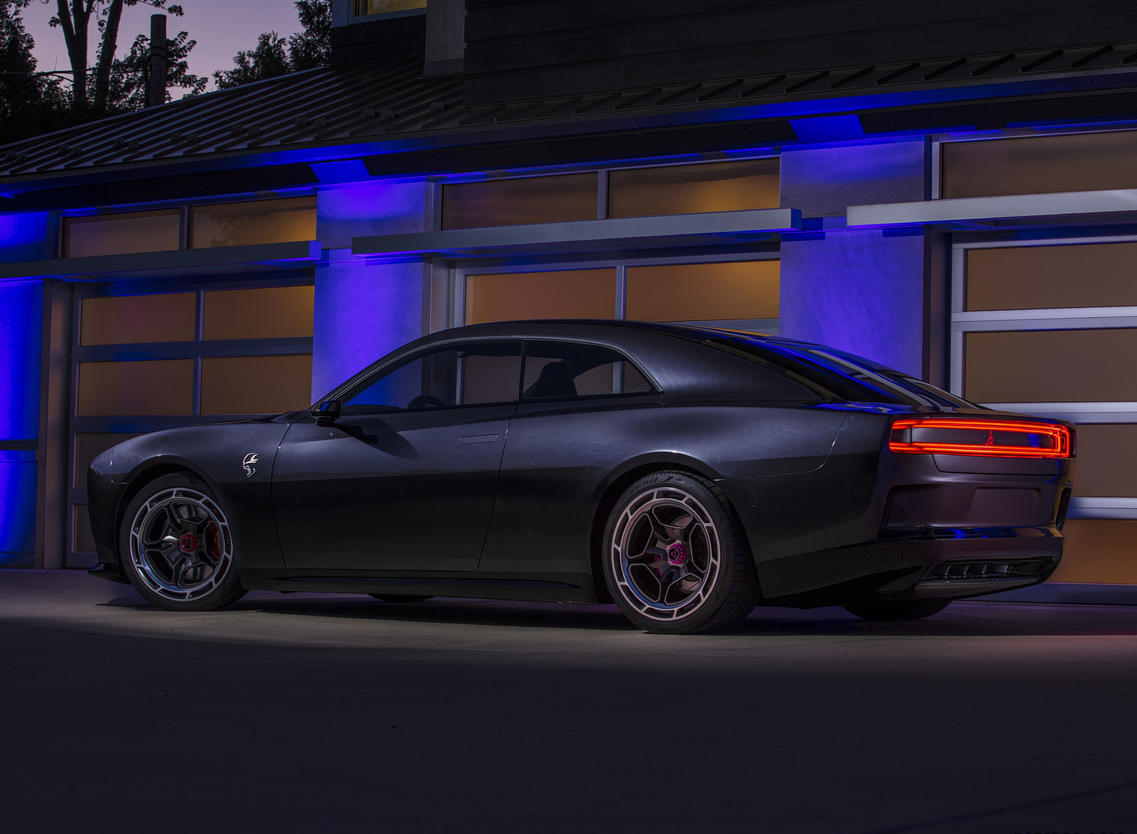 2022 Dodge Charger Daytona SRT Concept Rear Three-Quarter Wallpapers (8)