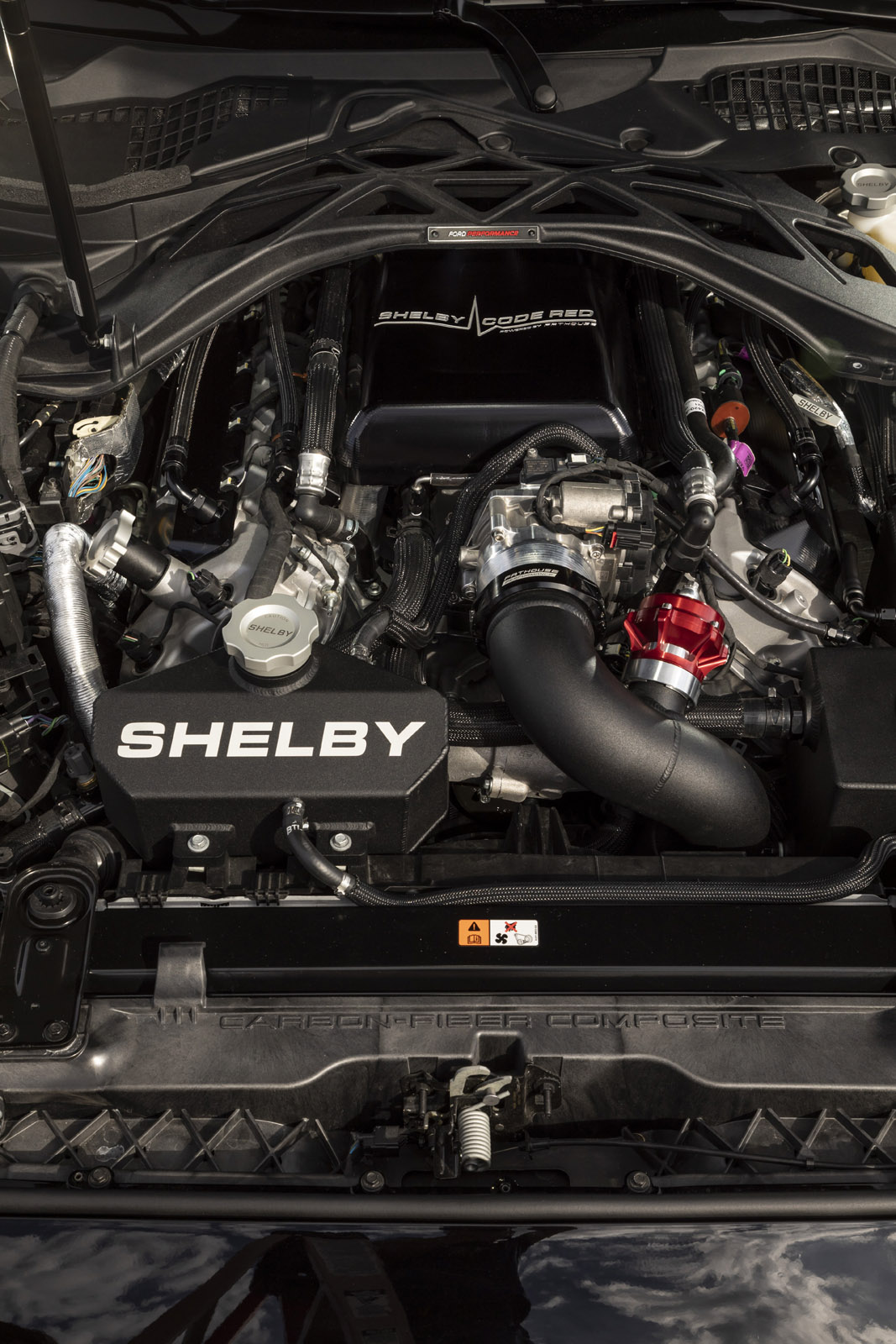 2022 Ford Mustang Shelby GT500 Code Red Engine Wallpapers #20 of 29