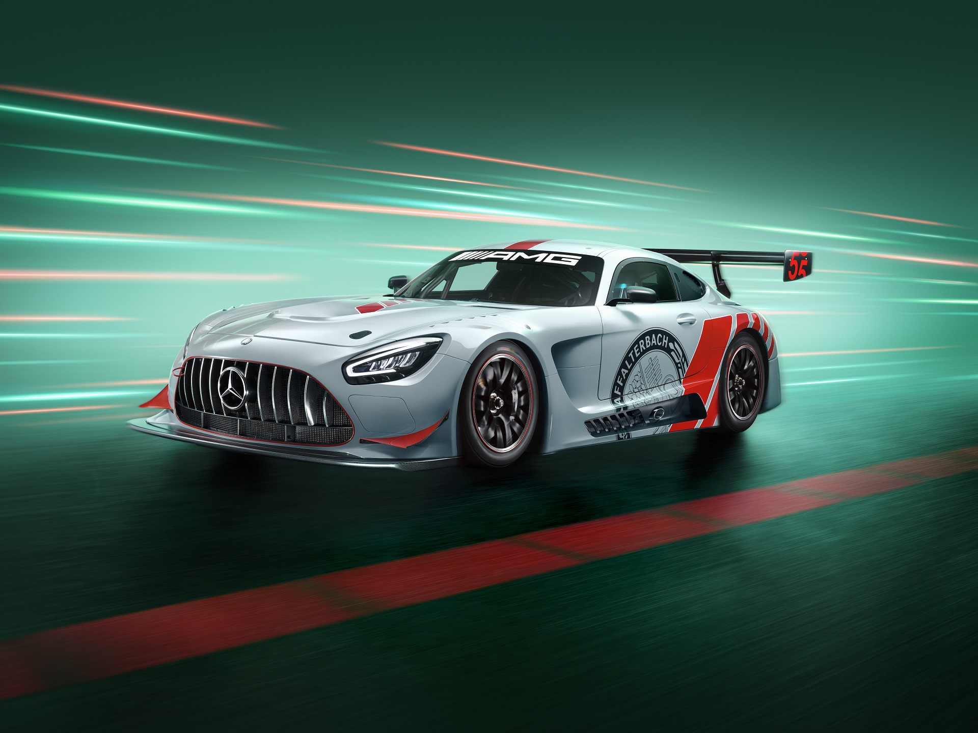 2022 Mercedes-AMG GT3 Edition 55 Front Three-Quarter Wallpapers (1)