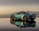 2023 Aston Martin V12 Vantage Roadster Rear Three-Quarter Wallpapers 150x120