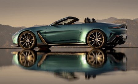2023 Aston Martin V12 Vantage Roadster Side Wallpapers 450x275 (3)