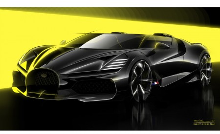 2023 Bugatti W16 Mistral Design Sketch Wallpapers 450x275 (26)