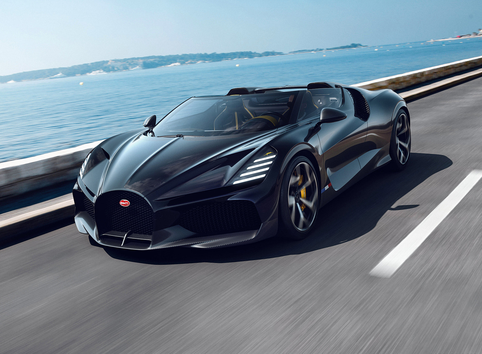 2023 Bugatti W16 Mistral Front Wallpapers  (1)
