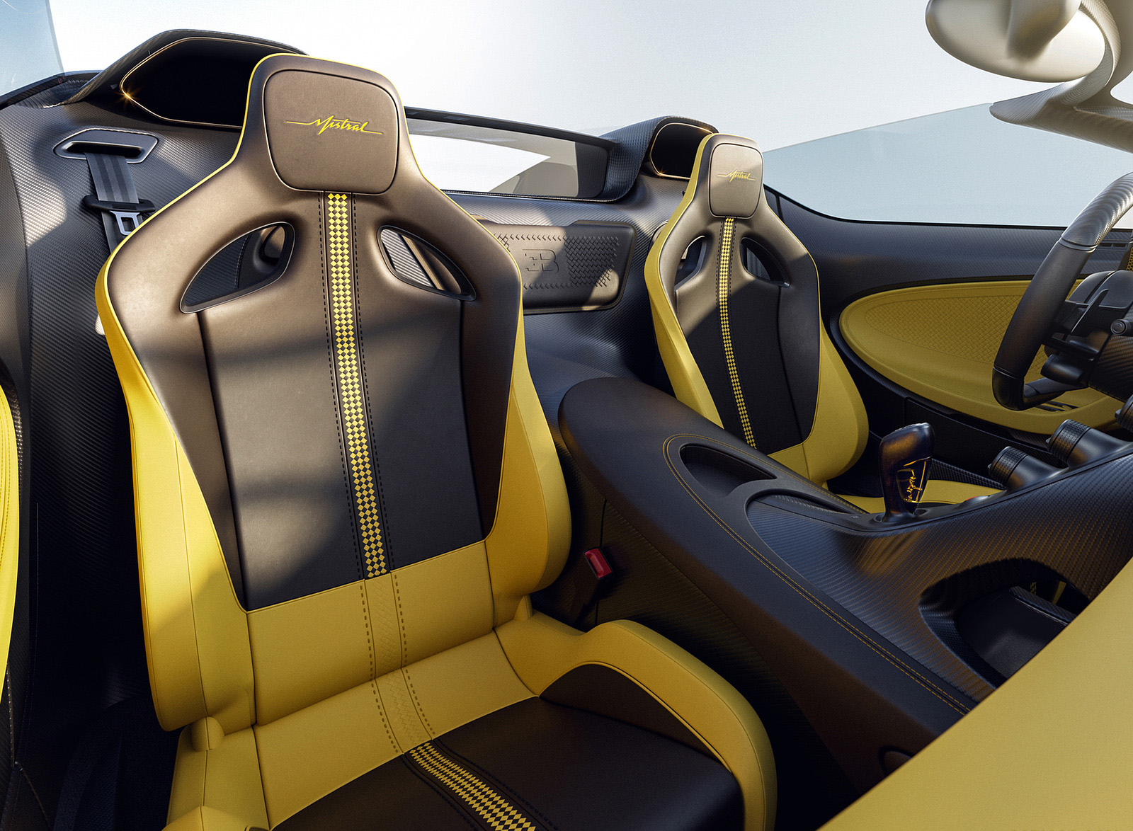 2023 Bugatti W16 Mistral Interior Seats Wallpapers #15 of 50