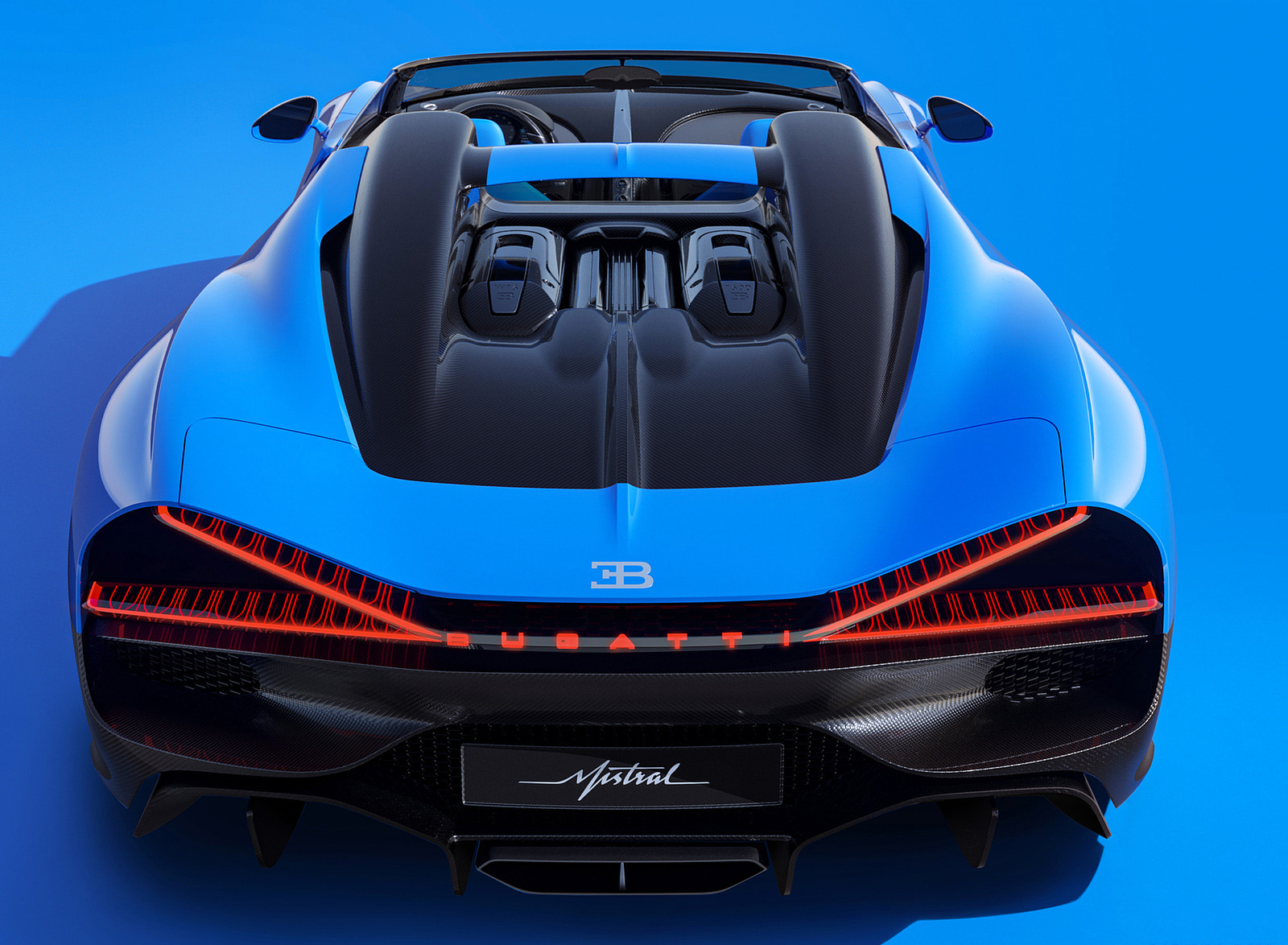 2023 Bugatti W16 Mistral Rear Wallpapers #21 of 50