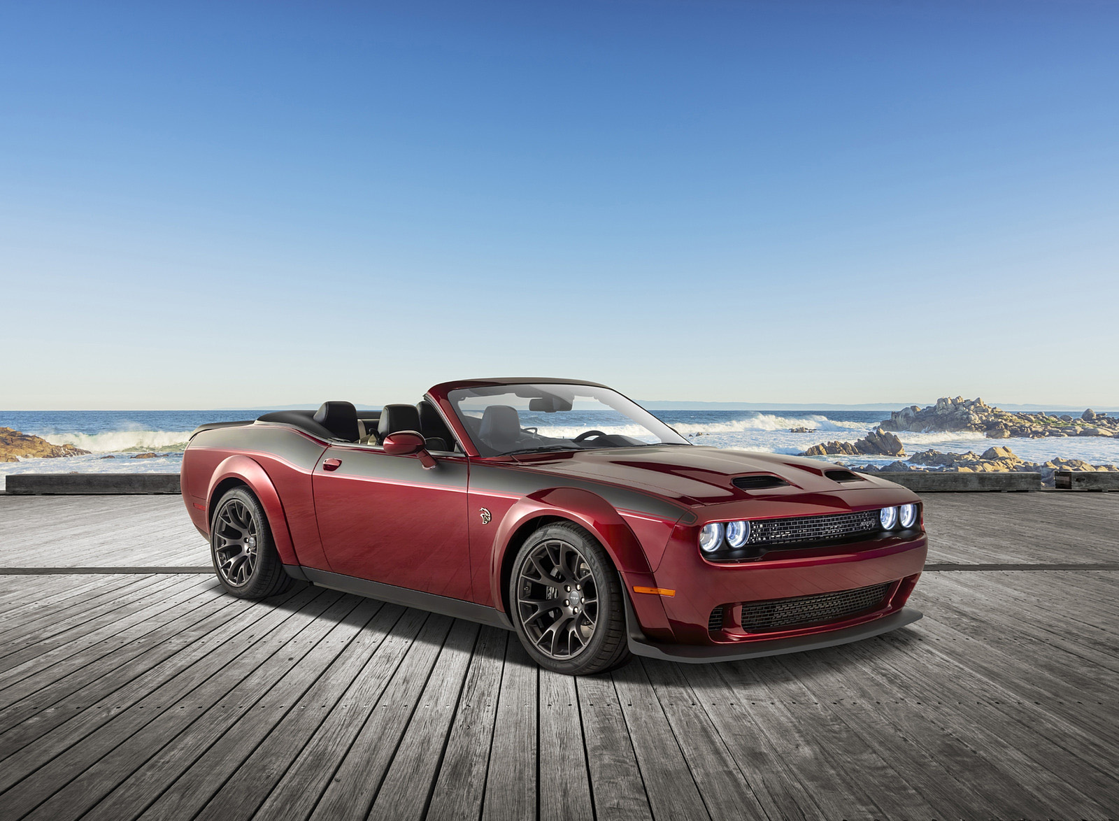 2023 Dodge Challenger Convertible Front Three-Quarter Wallpapers (1)