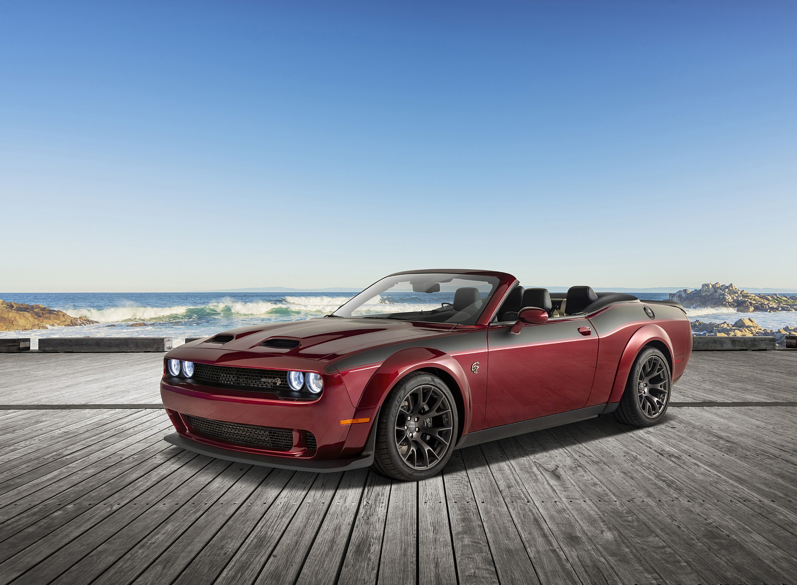 2023 Dodge Challenger Convertible Front Three-Quarter Wallpapers (2)