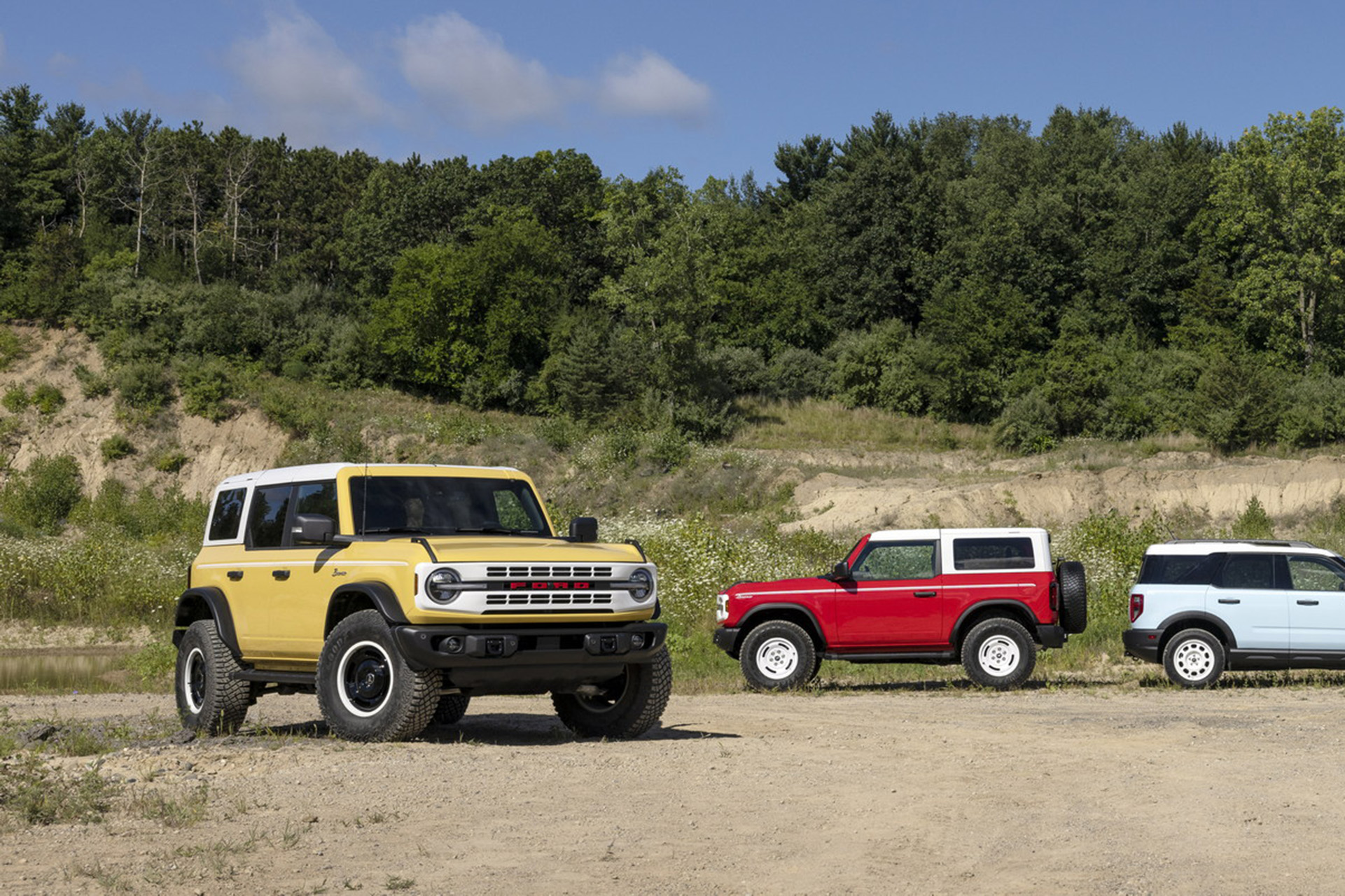 2023 Ford Bronco Heritage Edition Lineup Wallpapers (10)