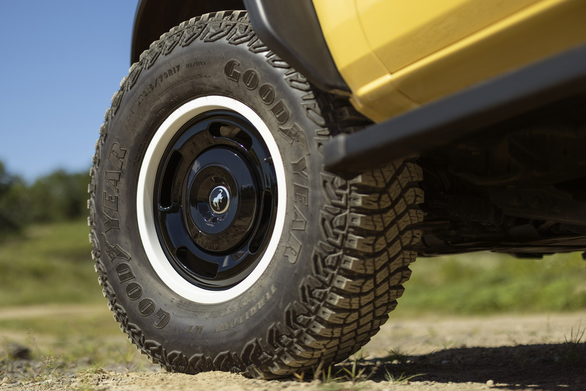 2023 Ford Bronco Heritage Edition (Color: Yellowstone Metallic) Wheel Wallpapers (6)