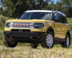 2023 Ford Bronco Sport Heritage Edition (Color: Yellowstone Metallic) Front Three-Quarter Wallpapers 150x120 (9)