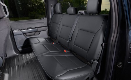 2023 Ford F-150 Lightning Pro Special Service Vehicle Interior Rear Seats Wallpapers 450x275 (11)