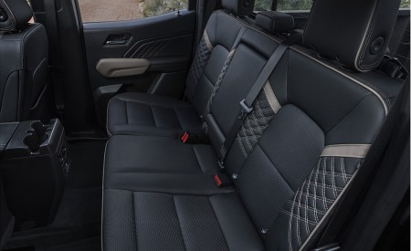 2023 GMC Canyon Denali Interior Rear Seats Wallpapers 450x275 (15)