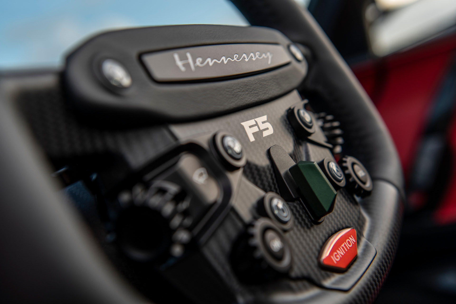 2023 Hennessey Venom F5 Roadster Interior Steering Wheel Wallpapers #27 of 27