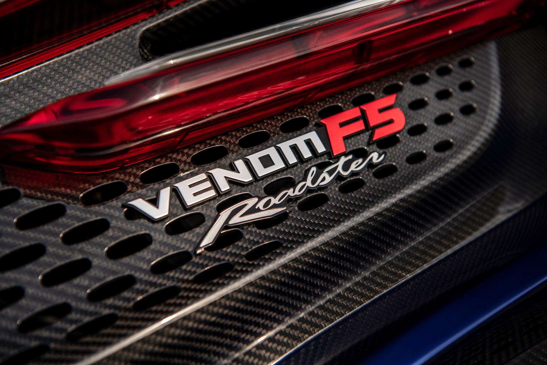 2023 Hennessey Venom F5 Roadster Tail Light Wallpapers #20 of 27