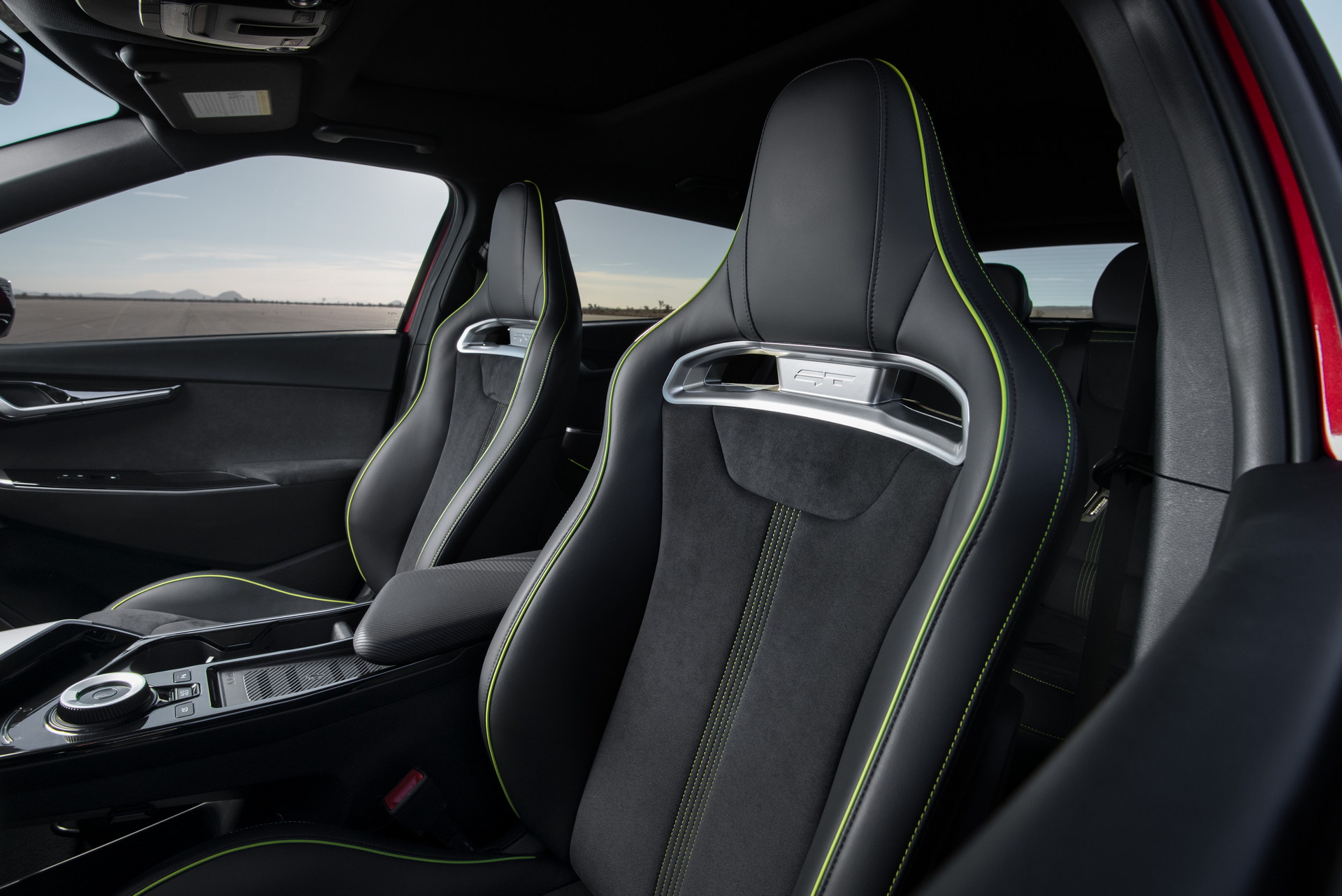 2023 Kia EV6 GT Interior Front Seats Wallpapers (5)
