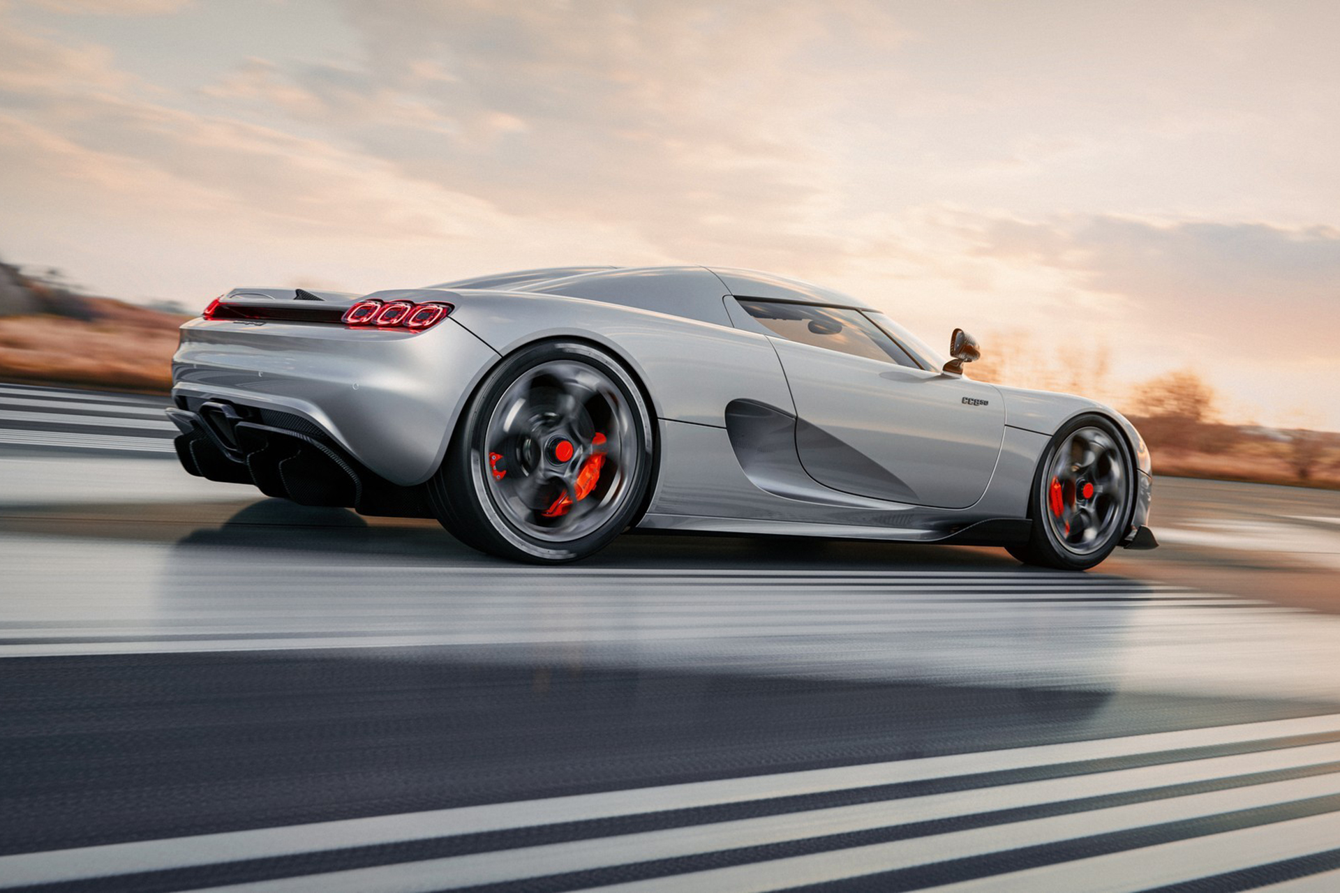 2023 Koenigsegg CC850 Rear Three-Quarter Wallpapers (2)