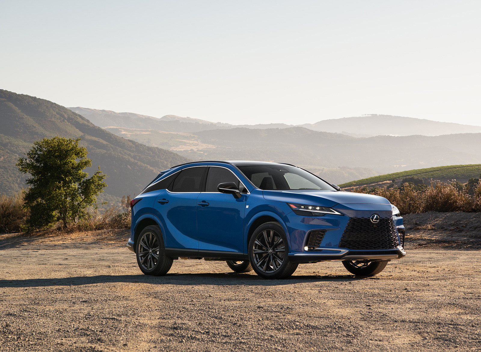 2023 Lexus RX 350 F SPORT AWD (Color: Heat Blue) Front Three-Quarter Wallpapers #16 of 27