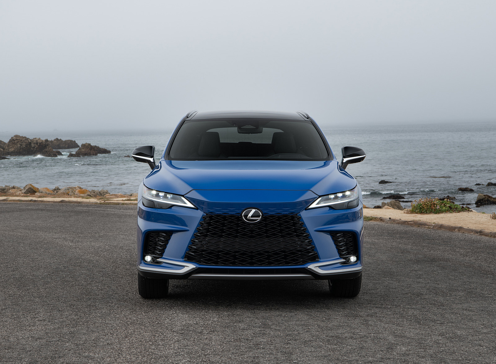 2023 Lexus RX 350 F SPORT AWD (Color: Heat Blue) Front Wallpapers (10)