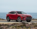 2023 Lexus RX 350h AWD (Color: Red Mica) Front Three-Quarter Wallpapers 150x120 (11)