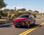 2023 Lexus RX 350h AWD (Color: Red Mica) Front Wallpapers  150x120