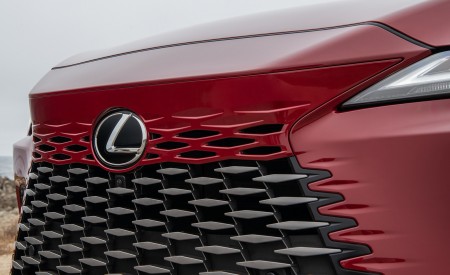 2023 Lexus RX 350h AWD (Color: Red Mica) Grille Wallpapers 450x275 (16)