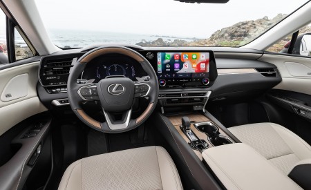 2023 Lexus RX 350h AWD (Color: Red Mica) Interior Cockpit Wallpapers 450x275 (22)