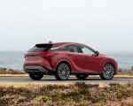 2023 Lexus RX 350h AWD (Color: Red Mica) Rear Three-Quarter Wallpapers 150x120