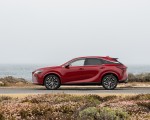 2023 Lexus RX 350h AWD (Color: Red Mica) Side Wallpapers 150x120 (15)