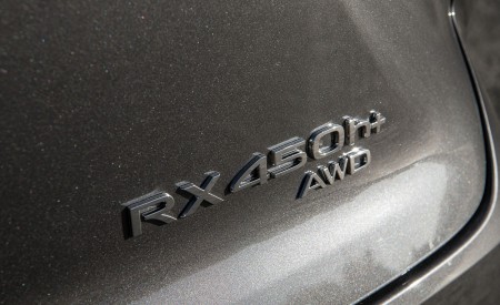 2023 Lexus RX 450h+ Luxury PHEV (Color: Sonic Grey) Badge Wallpapers 450x275 (27)