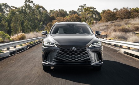 2023 Lexus RX 450h+ Luxury PHEV (Color: Sonic Grey) Front Wallpapers 450x275 (15)