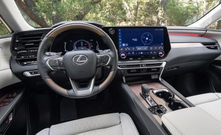 2023 Lexus RX 450h+ Luxury PHEV (Color: Sonic Grey) Interior Cockpit Wallpapers 450x275 (34)