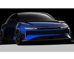 2023 Lucid Air Sapphire Design Sketch Wallpapers  150x120 (42)