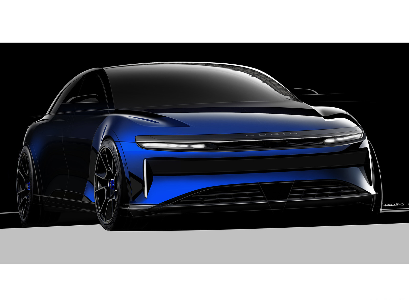 2023 Lucid Air Sapphire Design Sketch Wallpapers  #42 of 44