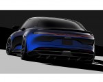 2023 Lucid Air Sapphire Design Sketch Wallpapers 150x120