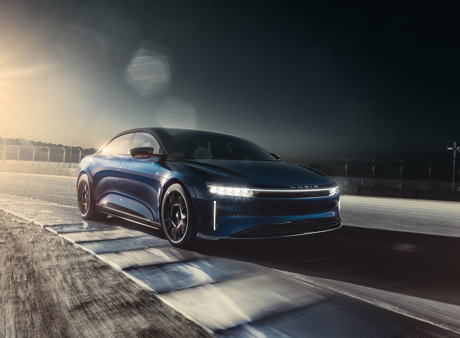 2023 Lucid Air Sapphire Front Three-Quarter Wallpapers #9 of 44