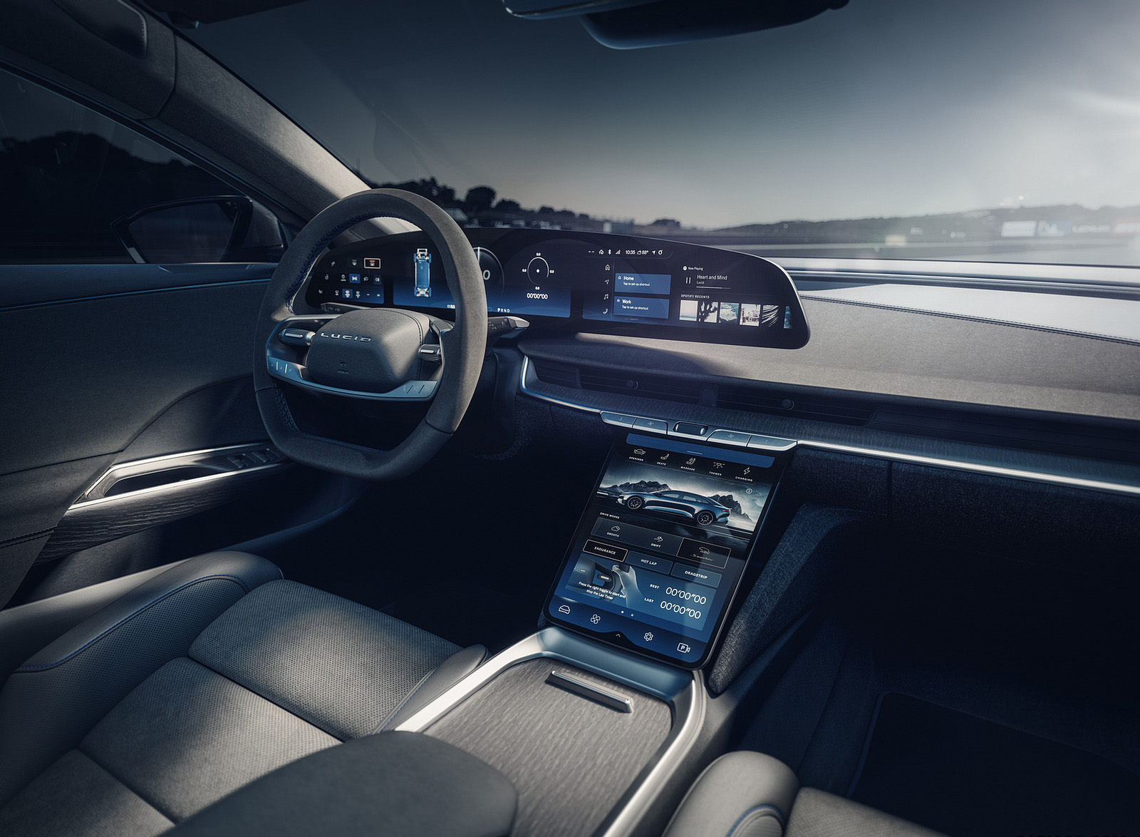 2023 Lucid Air Sapphire Interior Wallpapers #28 of 44