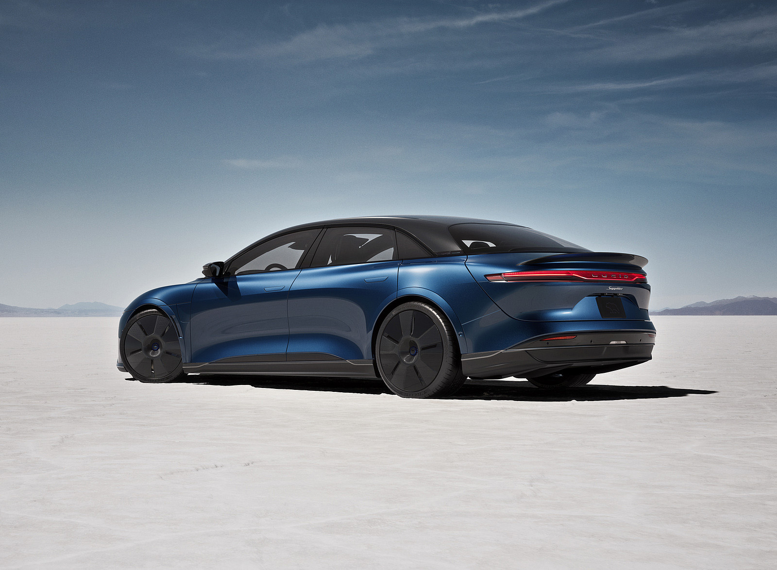 2023 Lucid Air Sapphire Rear Three-Quarter Wallpapers #20 of 44