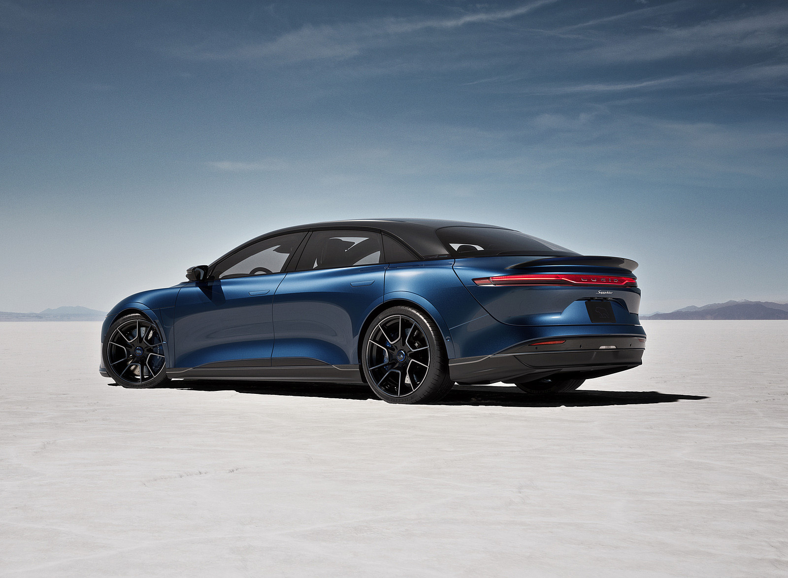 2023 Lucid Air Sapphire Rear Three-Quarter Wallpapers #15 of 44