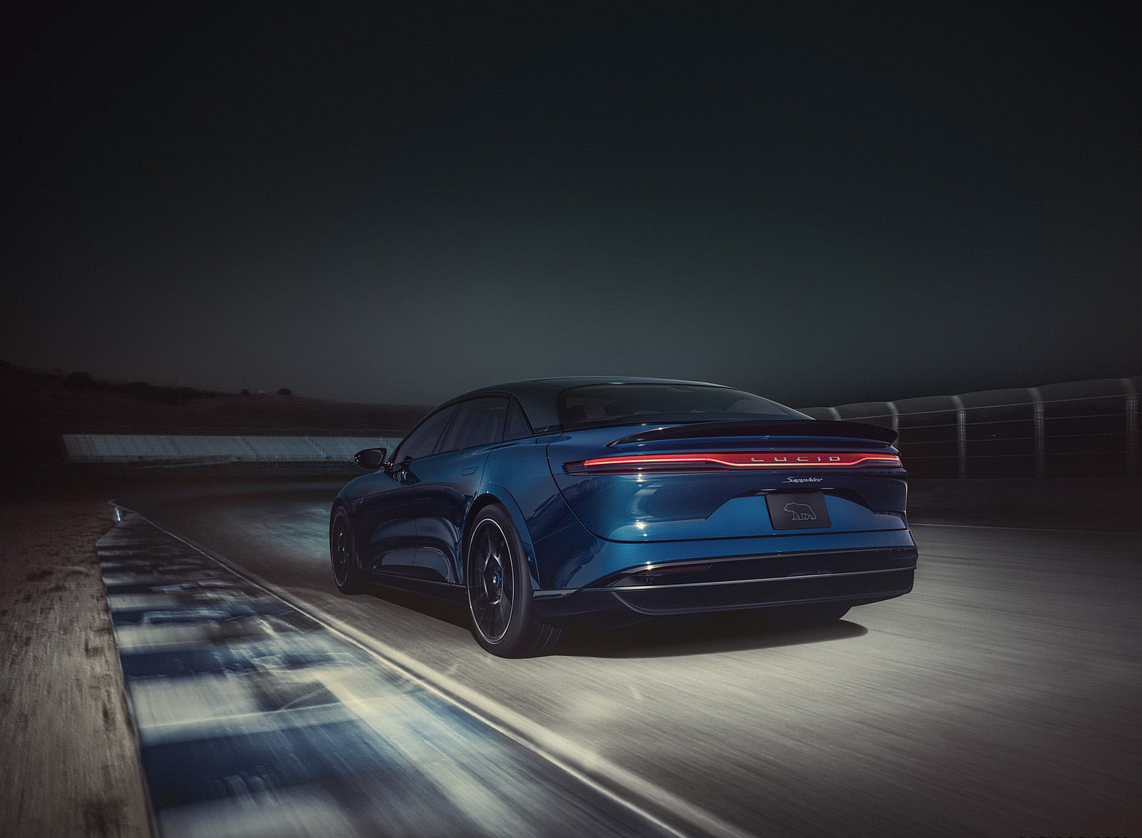 2023 Lucid Air Sapphire Rear Three-Quarter Wallpapers #12 of 44