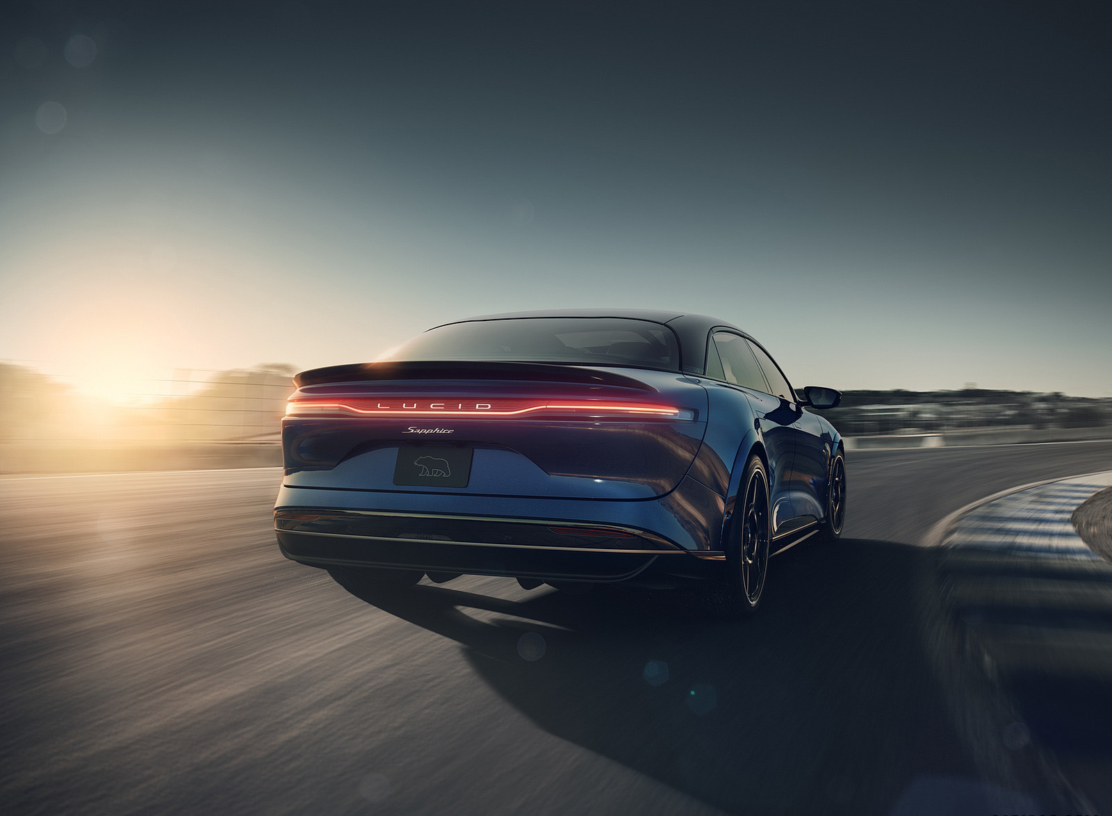 2023 Lucid Air Sapphire Rear Wallpapers  #5 of 44