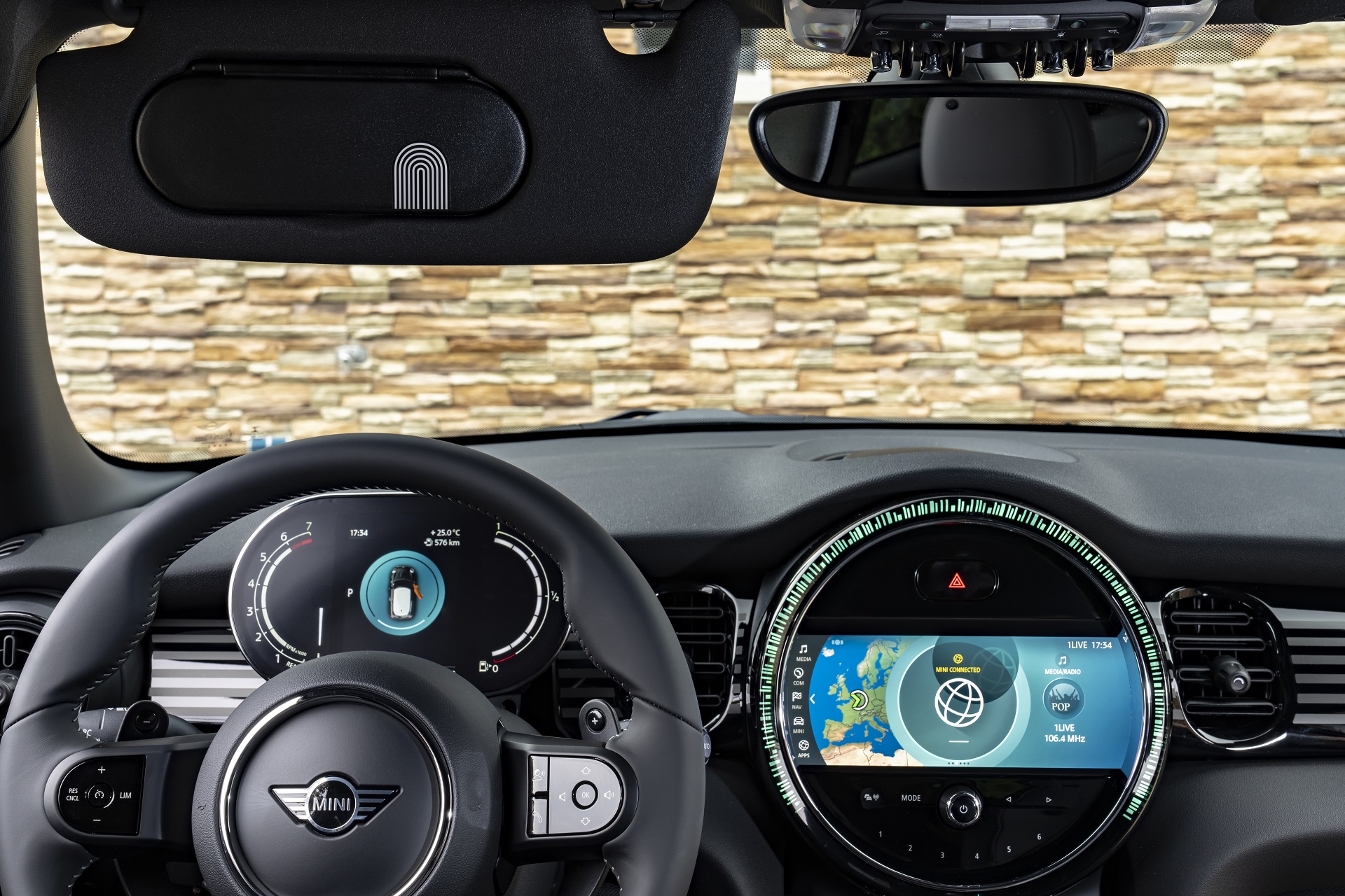 2023 MINI Cooper S 3-door Multitone Edition Interior Cockpit Wallpapers #63 of 72