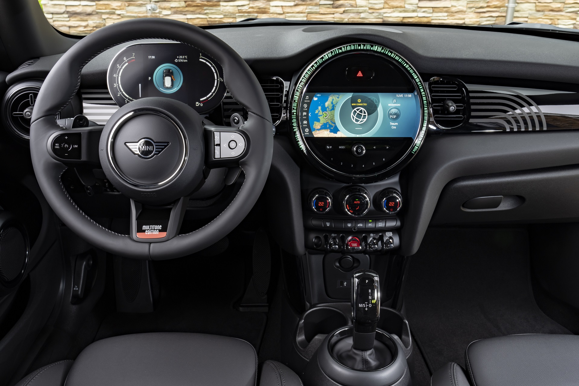 2023 MINI Cooper S 3-door Multitone Edition Interior Cockpit Wallpapers #62 of 72