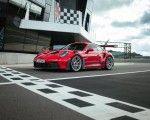 2023 Porsche 911 GT3 RS (Color: Guards Red) Front Three-Quarter Wallpapers 150x120