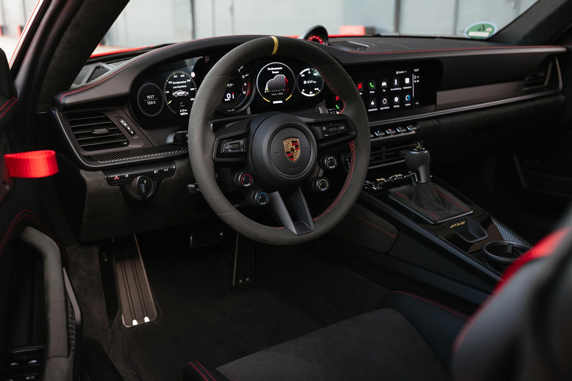 2023 Porsche 911 GT3 RS (Color: Guards Red) Interior Wallpapers #77 of 153