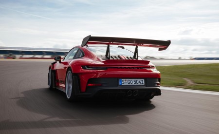 2023 Porsche 911 GT3 RS (Color: Guards Red) Rear Wallpapers 450x275 (55)