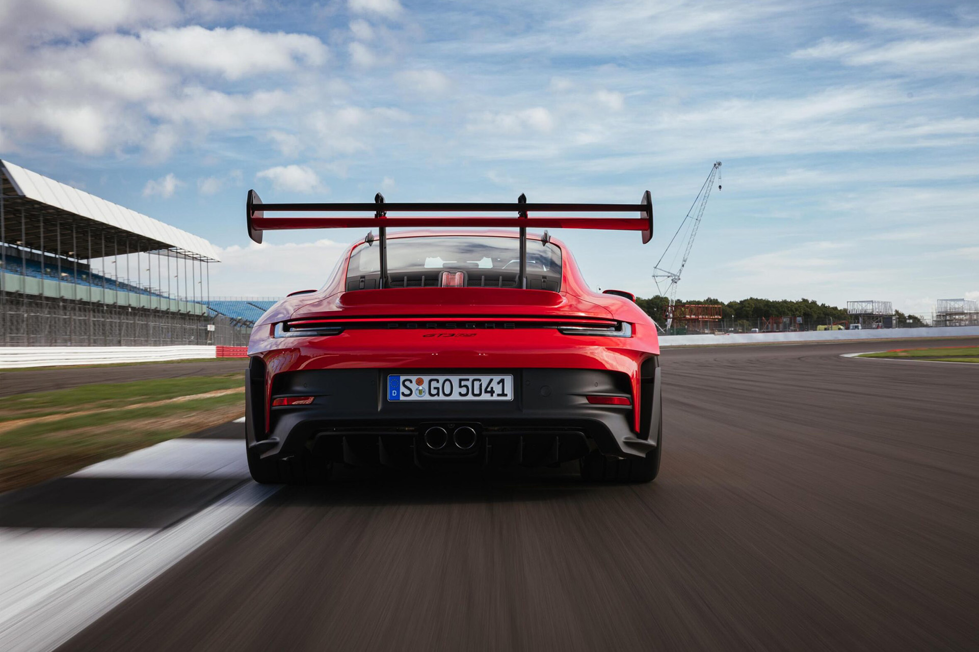 2023 Porsche 911 GT3 RS (Color: Guards Red) Rear Wallpapers #40 of 153