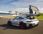 2023 Porsche 911 GT3 RS (Color: Ice Grey Metallic) Rear Three-Quarter Wallpapers 150x120