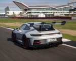 2023 Porsche 911 GT3 RS (Color: Ice Grey Metallic) Rear Three-Quarter Wallpapers 150x120